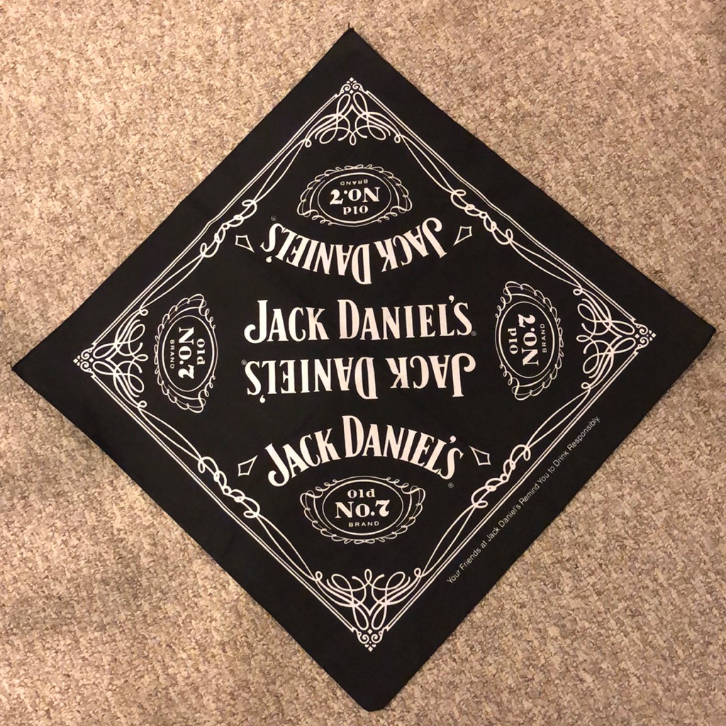 Jack Daniels Bandanas  Brand New Five For 35